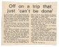 Icon Newspaper article regarding the first Trans-Africa Reconnaissance