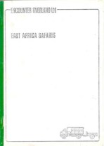 Icon East Africa Safaris Brochure 1976
