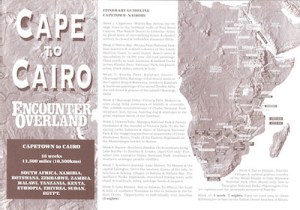 Icon Project Dossier Cape to Cairo 1994