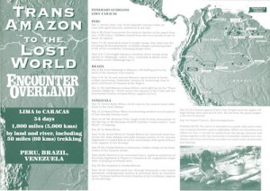 Icon Project Dossier Trans Amazon to the Lost World 1994